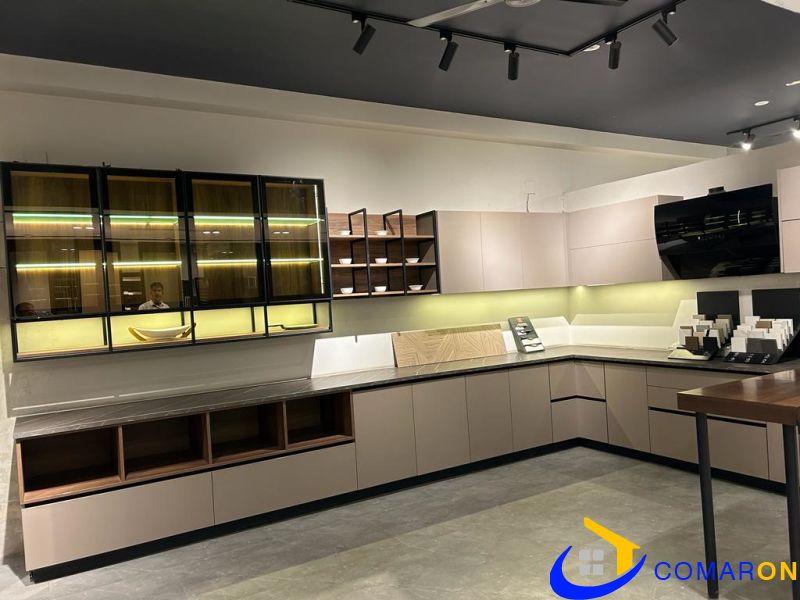 L shaped modular Kitchen in gurgaon